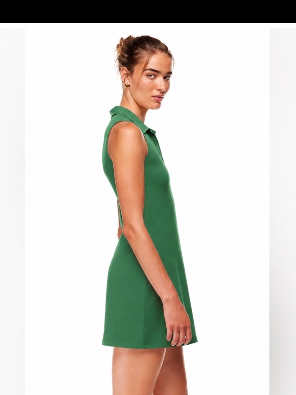 Aritiza TNAction Dash dress 2xs excellent used condition green - Picture 3 of 16